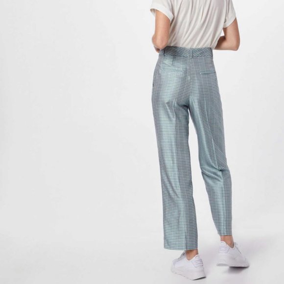 DESIGNER Samsoe & Samsoe "Efe" Plaid Dress Pants - Picture 2 of 10